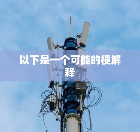 以下是一个可能的梗解释 以下是一个可能的梗解释