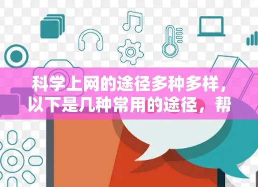 科学上网的途径多种多样，以下是几种常用的途径，帮助你找到科学相关的在线资源