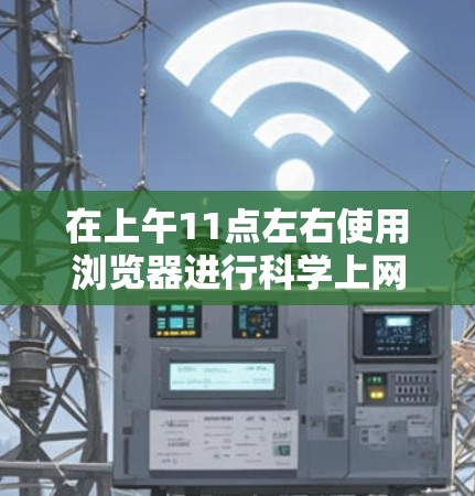在上午11点左右使用浏览器进行科学上网时，需要注意以下几点