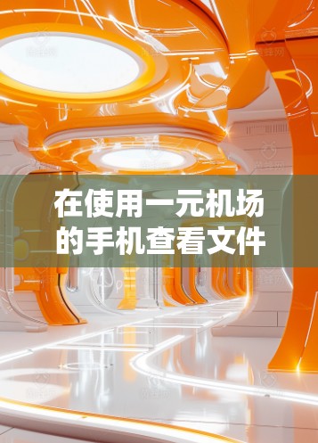 在使用一元机场的手机查看文件时，文件丢失可能由多种原因引起，包括扫描错误、文件损坏、设备问题等。以下是解决文件丢失问题的步骤