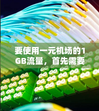 要使用一元机场的1GB流量，首先需要明确1GB指的是流量还是存储。通常，机场的1GB流量用于无线通信设备，如无线路由器、手机无线数据线等