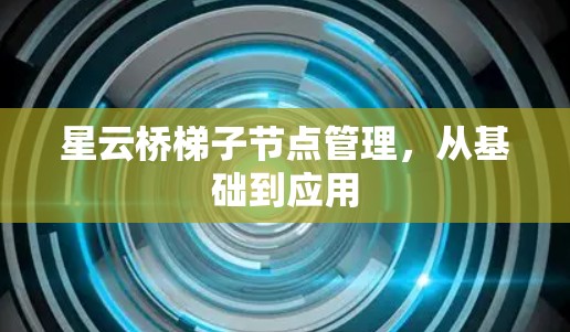 星云桥梯子节点管理，从基础到应用