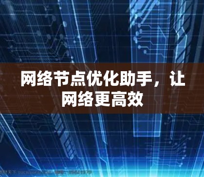 网络节点优化助手，让网络更高效