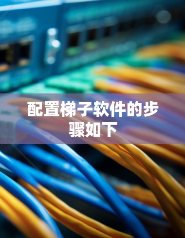 配置梯子软件的步骤如下