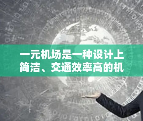 一元机场是一种设计上简洁、交通效率高的机场入口，其评价可以从以下几个方面进行分析