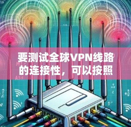 要测试全球VPN线路的连接性，可以按照以下步骤进行